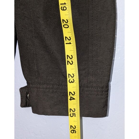 Marc New York Andrew Marc Mens XL Utility Jacket Black Button Pockets - Picture 10 of 15